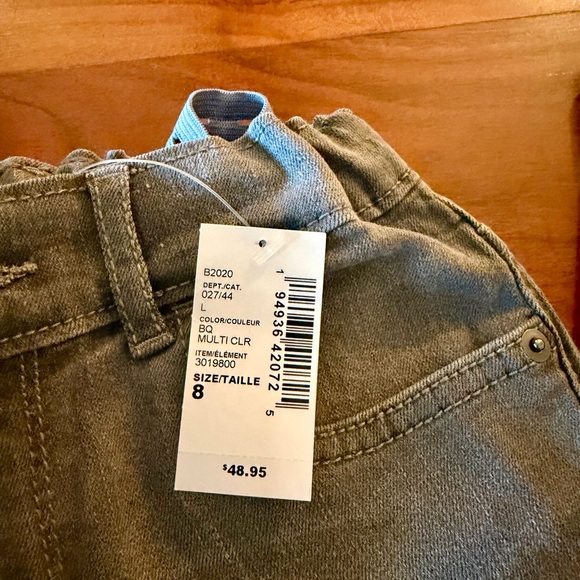 Boys 8 slim- children’s place- Black and Gray Skinny Jeans (set of 2) - Picture 2 of 5